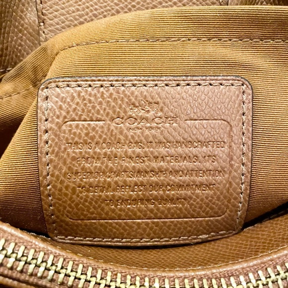 ❤️ Coach ‘Small Margot’ Leather Carryall Satchel - Picture 7 of 10